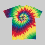 Youth Multi-Color Spiral Tie-Dyed T-Shirt